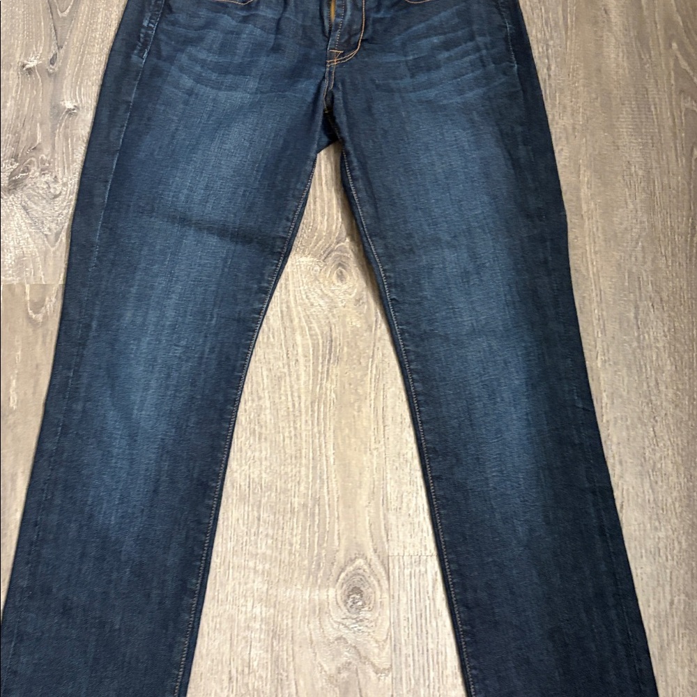 Lucky‎ Brand Dark Blue Straight Leg Jeans size 4/27 - Picture 3 of 12